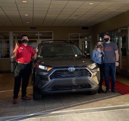 RAV4 hybrid! Thank you Kevven!