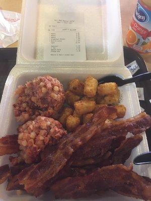 6/8/17 Hauoli (HNL)-wow $2.25 for 8 pieces of bacon.