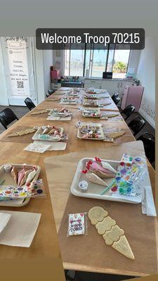 Troop Cookie Decorating Party