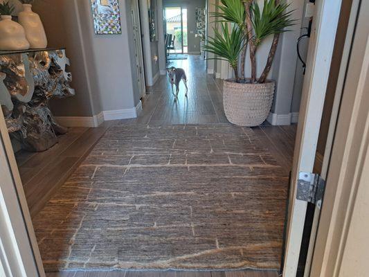 Front entry foyer.