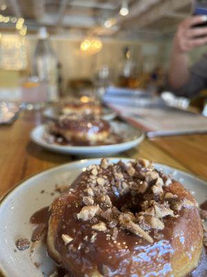 Those doughnuts...hot ,messy, and memorable