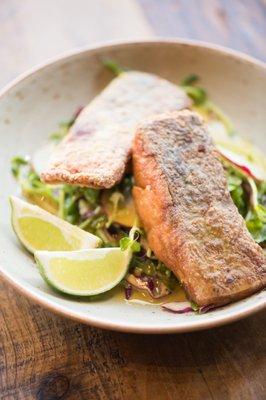 Crispy skin Salmon