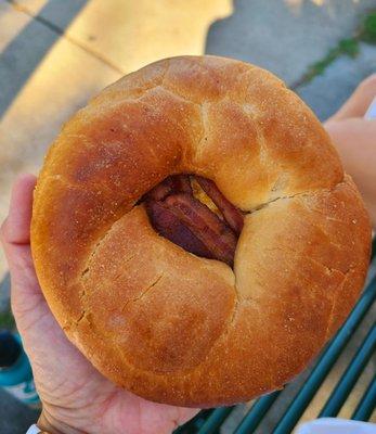 Breakfast bagel sammy