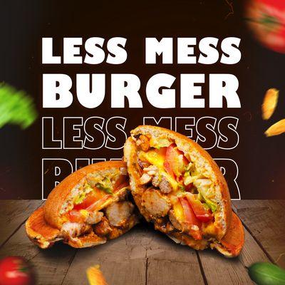 Less Mess Burger