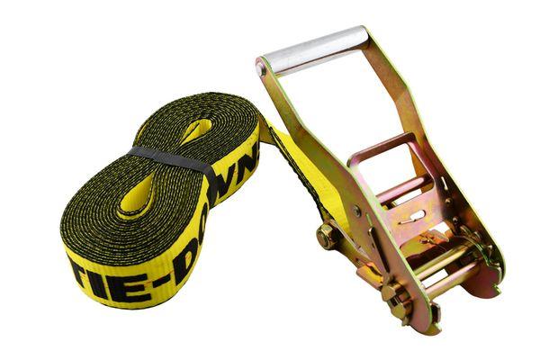 Heavy Duty Ratchet Straps, Endless (2 in x 20 ft, 27 ft, 192 in)