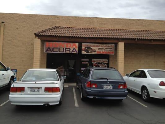 Excellent Honda Acura service but unassuming building