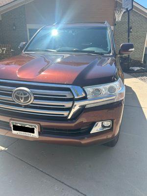 2019 Toyota Landcruiser, After Hailstorm