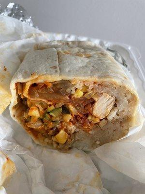 Kimchi Burrito