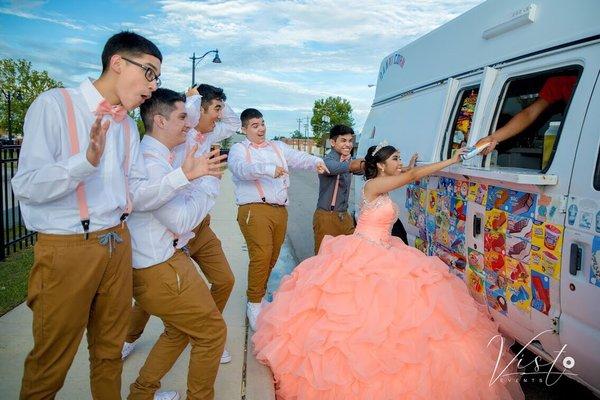 Neida's quinceañera.