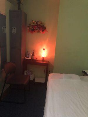 Our clean and peaceful treatment room