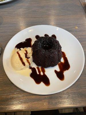 chocolate lava cake