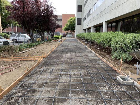 San Jose State University ADA/Fire Lane Improvement.