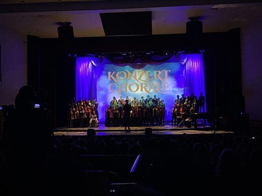 Konzert Chorale at LVA Winter Concert 2022