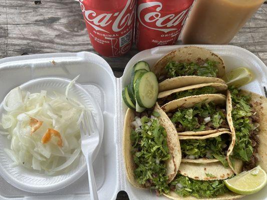 Coke Can Tacos