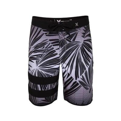 Hurley 'Hekilikeekee' men's boardshorts featuring a palm tree print handcrafted by celebrated Hawaiian designer Sig Zane. $65