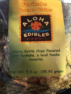 Furikake kettle chips. So good!