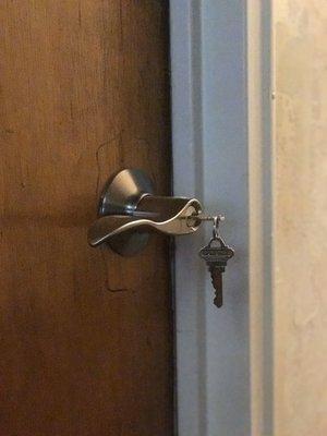 Shlage entry lockset