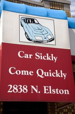 Car Sickly?  Come Quickly! We meet by accident!