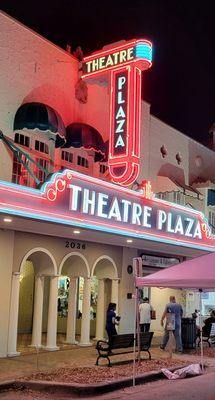 The Theatre Plaza in downtown Vero Beach.