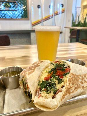 Skinny (er) Burrito w a Hazy!