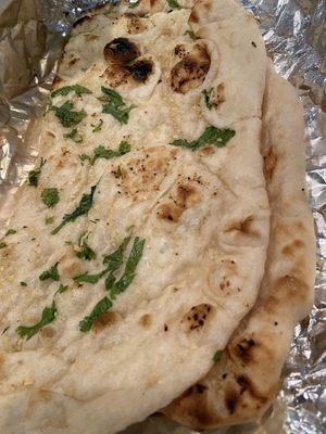 Garlic naan