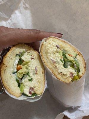 Chicken salad sandwich