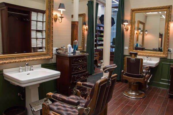 A chair spa barbershop for men