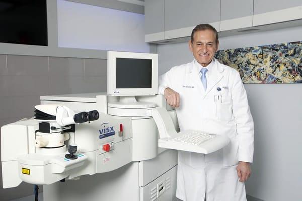 Dr. Dan in VISX Room