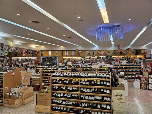 Large wine selection