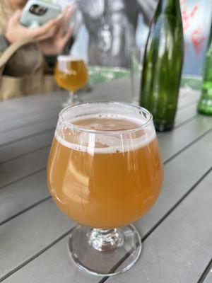 Delicious tap beer