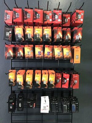 Wide variety of coils from just about every major brand there is smok,geek vape,horizon tech,uwell, etc....