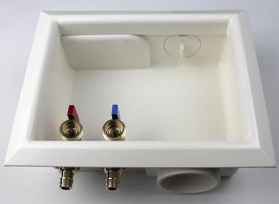 Pex Washer Pipe Box