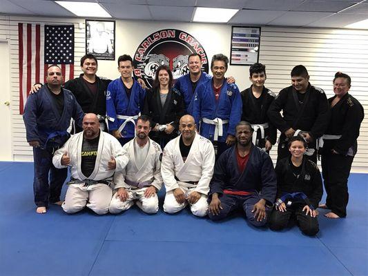 Class photo-Jiu Jitsu