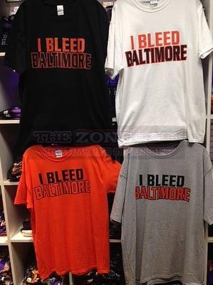 i bleed baltimore tshirts!