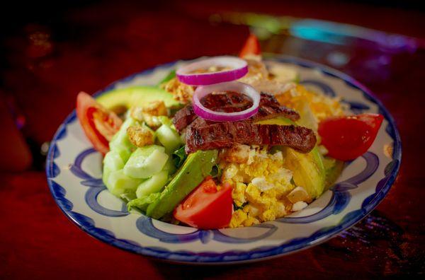 Mixed Green Fajita Salads