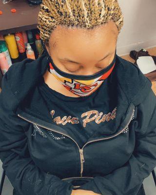 Small Senegalese twist