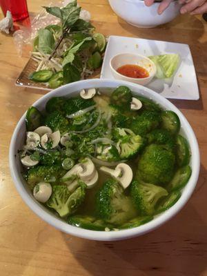 Vegetarian pho