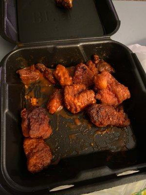 Boneless chicken wings