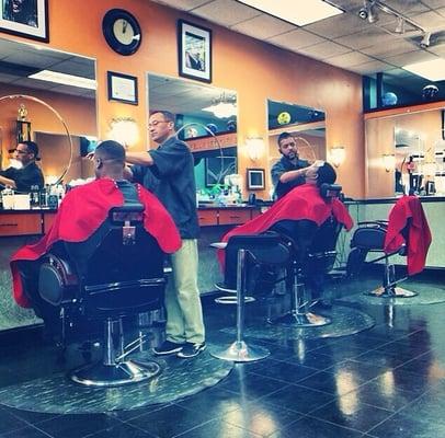 Our barbers all have over 10 years of professional experience and will treat you with the up most respect.