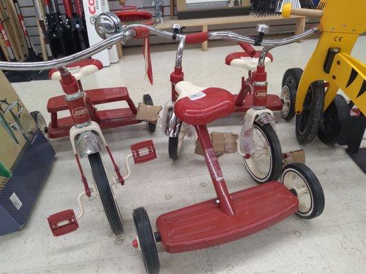 Old fashioned tricycle!