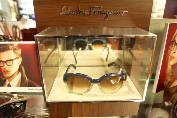 Ferragamo has some unique frames