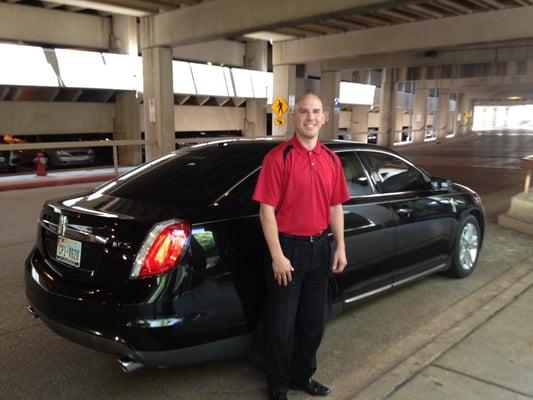 Christopher!! This is the best executive car ever! Thank you for the excellent service.