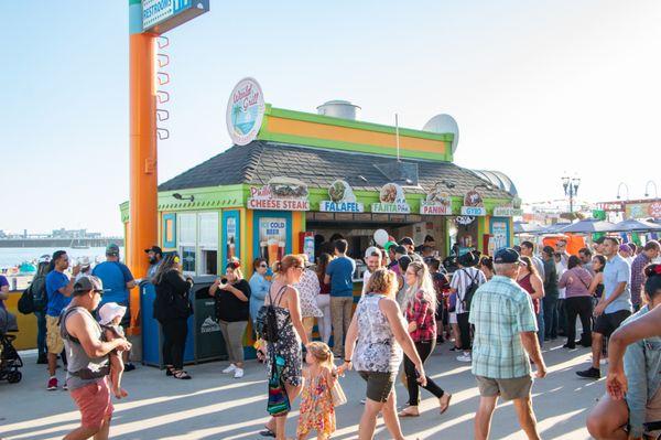 World Grill & Beer Garden at the Santa Cruz Beach Boardwalk