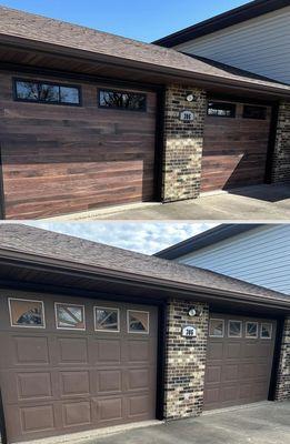 Modern Style Garage Door Replacement