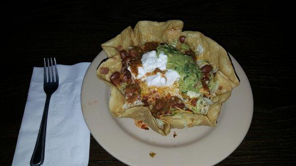 Killer TACO SALAD ... it's a must try