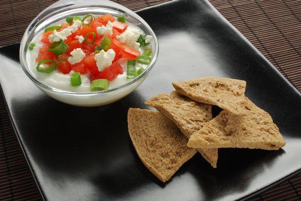 Afternoon Snack - Greek Layer Dip