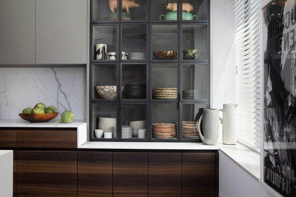 Contemporary Kitchen in a San Francisco condominium