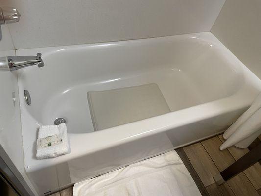 Remodeled tub.