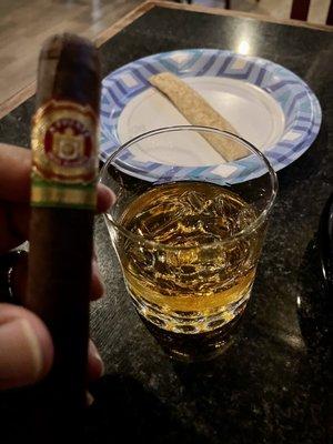 Arturo Fuente and Woodward reserve.