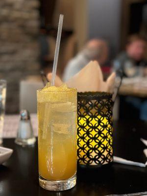 Passion fruit with ginger drink